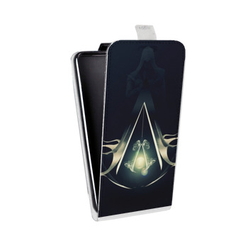 Дизайнерский вертикальный чехол-книжка для Iphone Xs Max Assassins Creed (на заказ)