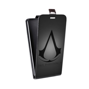 Дизайнерский вертикальный чехол-книжка для Huawei Honor 8s Assassins Creed (на заказ)