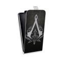 Дизайнерский вертикальный чехол-книжка для HTC One M9 Assassins Creed
