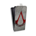 Дизайнерский вертикальный чехол-книжка для Alcatel Pixi 4 (5) Assassins Creed