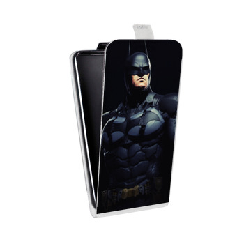 Дизайнерский вертикальный чехол-книжка для Iphone 5s Batman игра (на заказ)