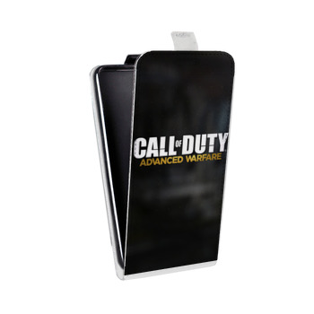 Дизайнерский вертикальный чехол-книжка для Sony Xperia E4 Call of duty (на заказ)