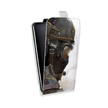 Дизайнерский вертикальный чехол-книжка для Asus ZenFone 3 Max Call of duty (на заказ)