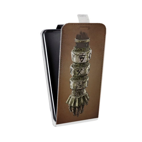 Дизайнерский вертикальный чехол-книжка для HTC One A9S Dark souls