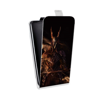 Дизайнерский вертикальный чехол-книжка для Samsung Galaxy S5 (Duos) Dark souls (на заказ)