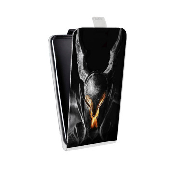 Дизайнерский вертикальный чехол-книжка для Sony Xperia C5 Ultra Dual Dark souls (на заказ)