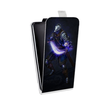 Дизайнерский вертикальный чехол-книжка для Iphone 5s Dark souls (на заказ)