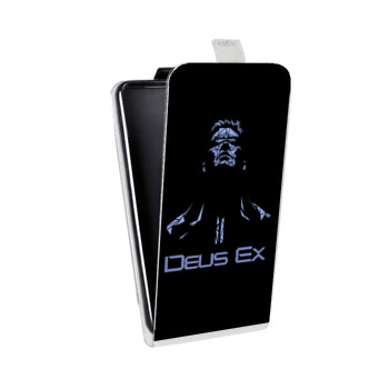 Дизайнерский вертикальный чехол-книжка для Samsung Galaxy S6 Edge Deus ex (на заказ)