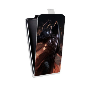 Дизайнерский вертикальный чехол-книжка для Nokia Lumia 720 Diablo (на заказ)