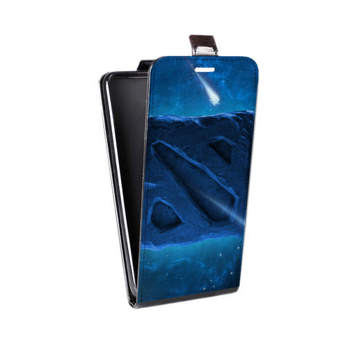 Дизайнерский вертикальный чехол-книжка для Samsung Galaxy A8 Dota 2