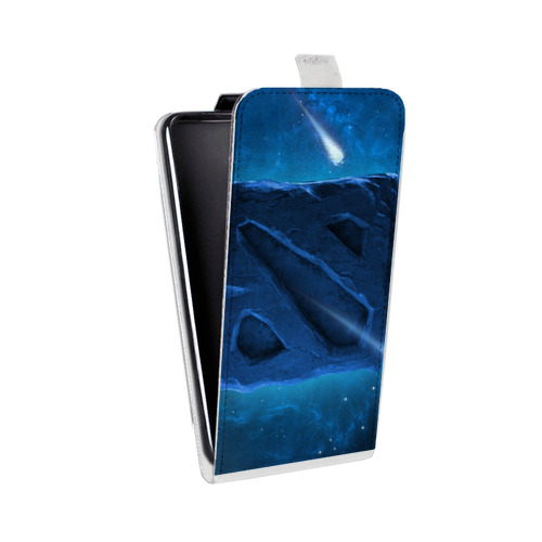 Дизайнерский вертикальный чехол-книжка для Samsung Galaxy Grand Dota 2