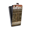 Дизайнерский вертикальный чехол-книжка для HTC One A9S Fallout
