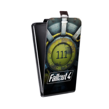 Дизайнерский вертикальный чехол-книжка для Alcatel One Touch Pop D5 Fallout (на заказ)