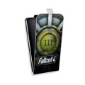 Дизайнерский вертикальный чехол-книжка для Samsung Galaxy J7 Fallout