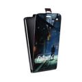 Дизайнерский вертикальный чехол-книжка для LG X Style Fallout