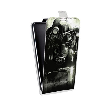 Дизайнерский вертикальный чехол-книжка для Huawei P10 Fallout (на заказ)
