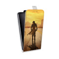 Дизайнерский вертикальный чехол-книжка для LG Google Nexus 4 Fallout