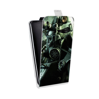Дизайнерский вертикальный чехол-книжка для BlackBerry KEY2 Fallout (на заказ)