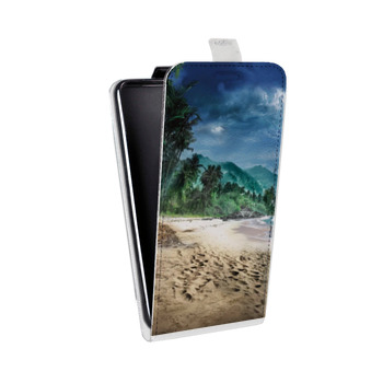 Дизайнерский вертикальный чехол-книжка для Samsung Galaxy S6 Edge Far cry (на заказ)