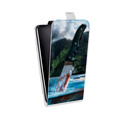 Дизайнерский вертикальный чехол-книжка для ASUS ZenFone 4 ZE554KL Far cry