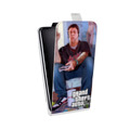 Дизайнерский вертикальный чехол-книжка для HTC One X10 GTA