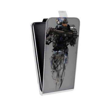 Дизайнерский вертикальный чехол-книжка для Samsung Galaxy S6 Edge Halo (на заказ)
