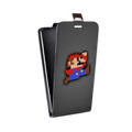 Дизайнерский вертикальный чехол-книжка для Iphone 13 Mario