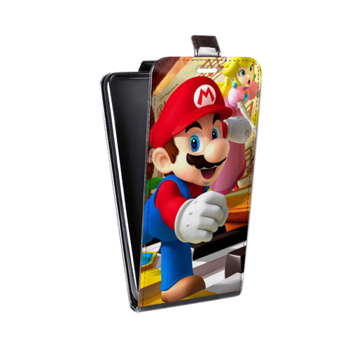 Дизайнерский вертикальный чехол-книжка для HTC One M9 Mario