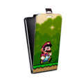 Дизайнерский вертикальный чехол-книжка для Huawei Honor 7X Mario