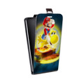 Дизайнерский вертикальный чехол-книжка для Alcatel 3 Mario
