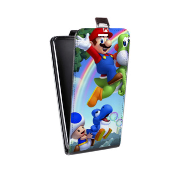 Дизайнерский вертикальный чехол-книжка для OnePlus 5 Mario (на заказ)