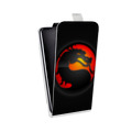 Дизайнерский вертикальный чехол-книжка для Xiaomi RedMi K30 Pro Mortal Combat