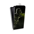 Дизайнерский вертикальный чехол-книжка для Iphone 5c Mortal Combat