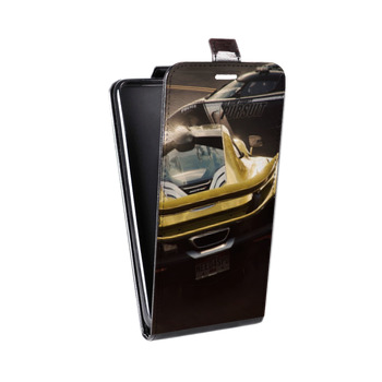 Дизайнерский вертикальный чехол-книжка для OnePlus 5 Need for speed (на заказ)