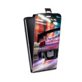 Дизайнерский вертикальный чехол-книжка для Sony Xperia XZ2 Compact Need for speed