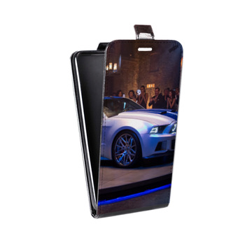 Дизайнерский вертикальный чехол-книжка для Nokia Lumia 720 Need for speed (на заказ)