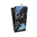 Дизайнерский вертикальный чехол-книжка для HTC Desire 400 Skyrim
