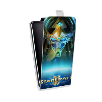 Дизайнерский вертикальный чехол-книжка для Alcatel One Touch Pixi 4 (4) Starcraft (на заказ)