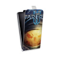Дизайнерский вертикальный чехол-книжка для HTC Desire 12 Plus Starcraft