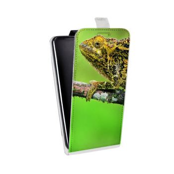 Дизайнерский вертикальный чехол-книжка для Samsung Galaxy S6 Edge Ящерицы (на заказ)