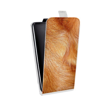 Дизайнерский вертикальный чехол-книжка для Huawei P Smart Текстуры мехов (на заказ)