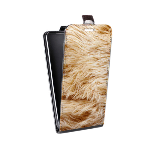 Дизайнерский вертикальный чехол-книжка для LG Optimus G2 mini Текстуры мехов