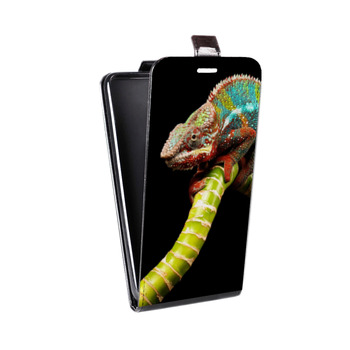 Дизайнерский вертикальный чехол-книжка для Sony Xperia Z3 Ящерицы (на заказ)