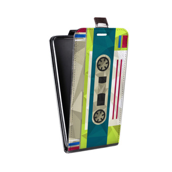 Дизайнерский вертикальный чехол-книжка для Alcatel One Touch Pop D5 Стеклянная яркость (на заказ)