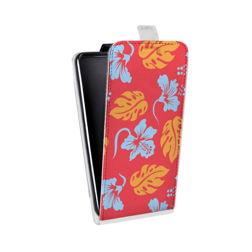 Дизайнерский вертикальный чехол-книжка для LG V10 Гавайские Шаблоны