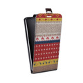 Дизайнерский вертикальный чехол-книжка для LG Optimus G2 mini Текстура свитера