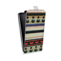 Дизайнерский вертикальный чехол-книжка для HTC Desire 601 Текстура свитера