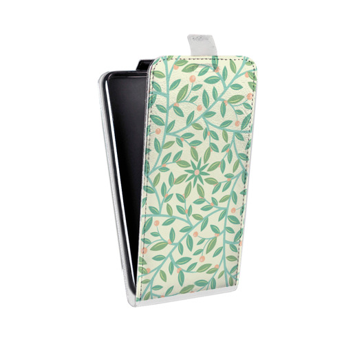 Дизайнерский вертикальный чехол-книжка для Iphone 12 Pro Царство листьев