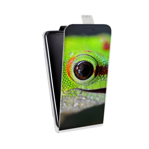 Дизайнерский вертикальный чехол-книжка для HTC Desire 601 Ящерицы
