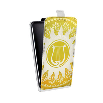 Дизайнерский вертикальный чехол-книжка для Sony Xperia E5 Олимпийские мандалы (на заказ)